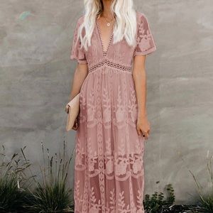 Lace Maxi Dress
